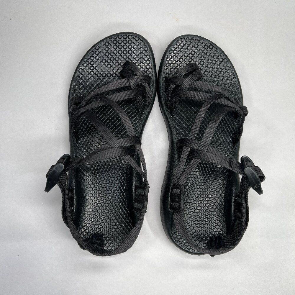 Chaco ZX/2 Classic Sandals Women's Size 7 Black‎ Vibram Outdoor Athletic Hiking - Picture 8 of 10